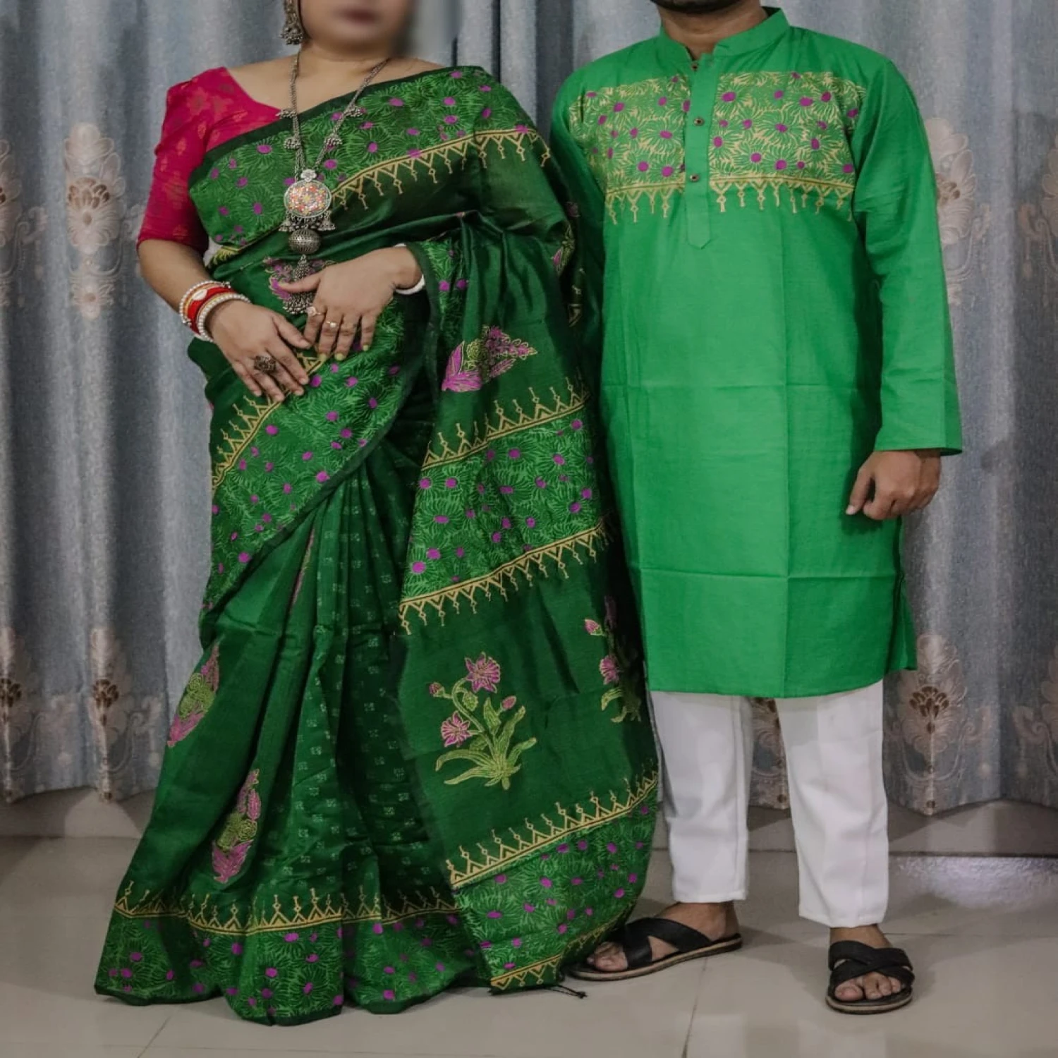 ধুপিয়ান সিল্ক, ব্লক প্রিন্টের